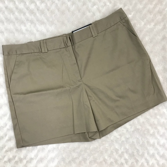 Worthington Pants - Worthington 16 Shorts Modern Fit Khaki New
